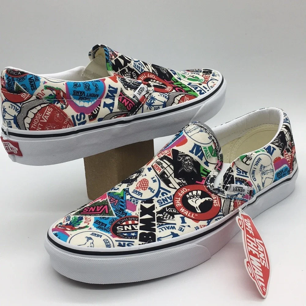 Vans WMNS Classic Slip-On Vans Mash Up Sticker Sneakers